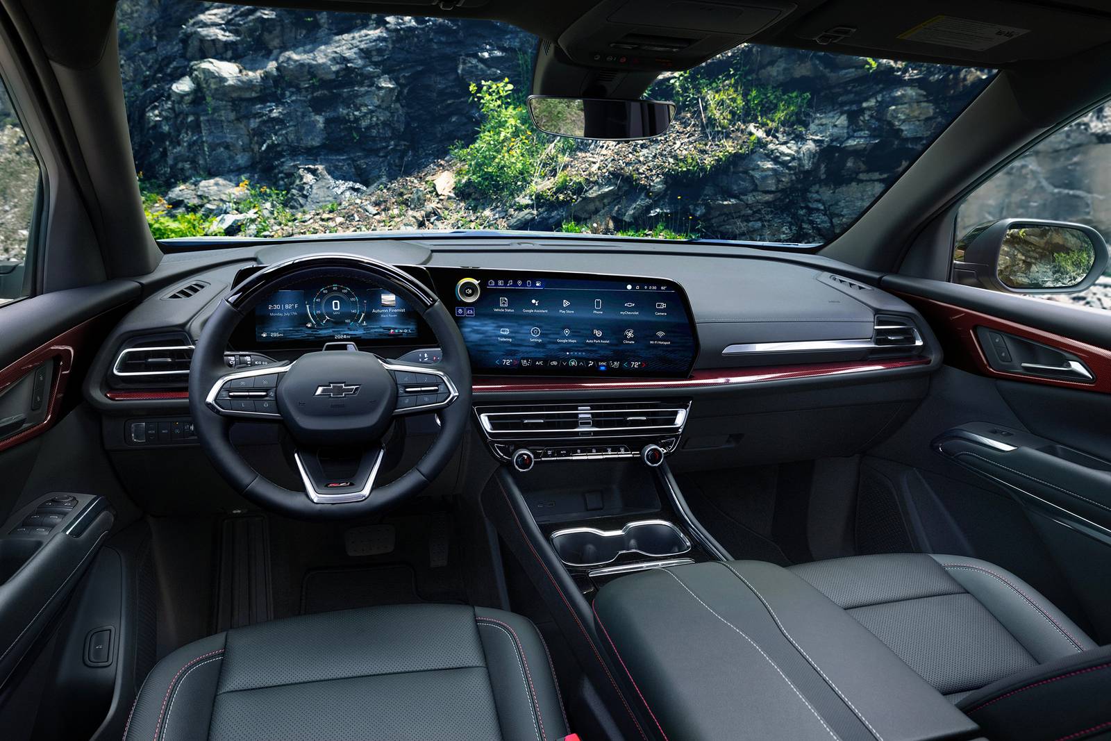 Interior View Of 2025 Chevrolet Traverse in Van Wert