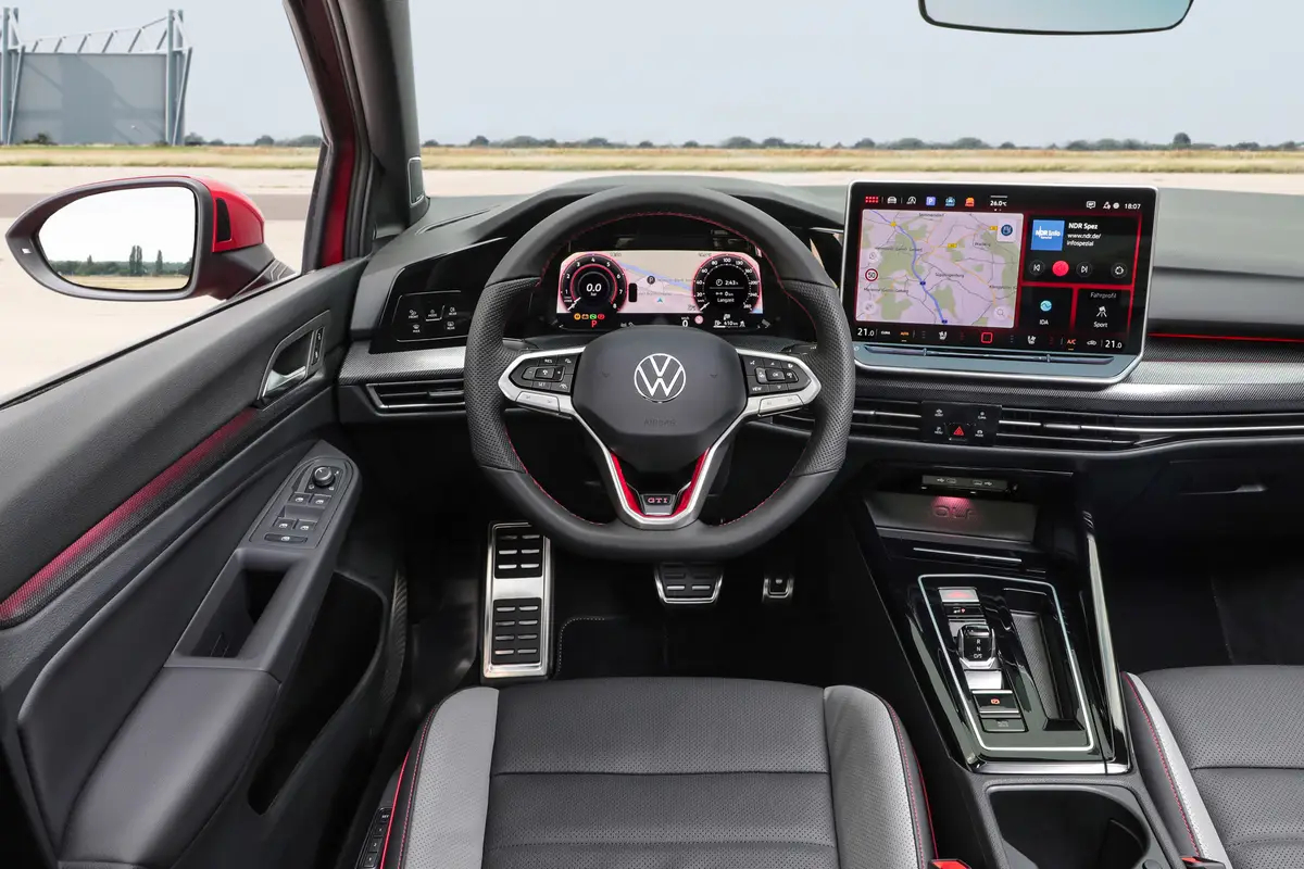 Interior View Of 2025 Volkswagen Golf GTI in Riverside