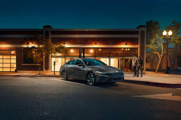 Exterior View Of 2024 Hyundai Elantra Hybrid in Tallahassee
