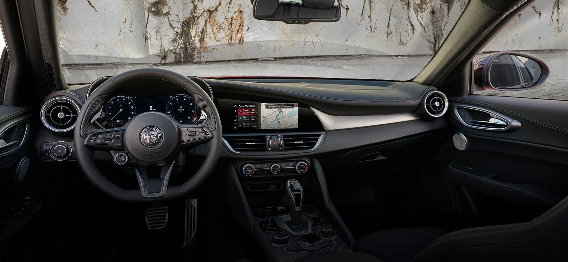 Interior View Of 2025 Alfa Romeo Giulia in Las Vegas