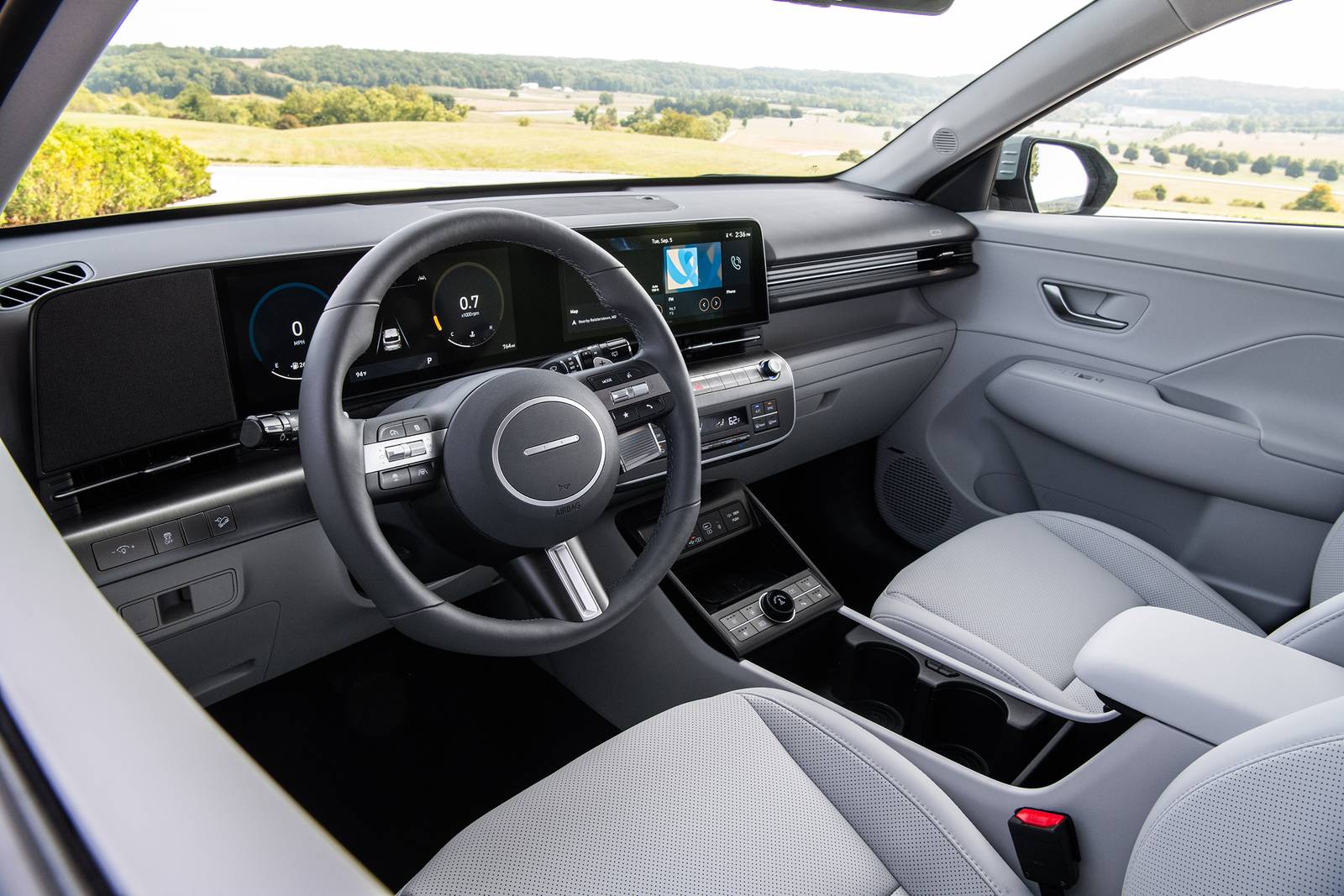 Interior View Of 2025 Hyundai Kona in Tallahassee