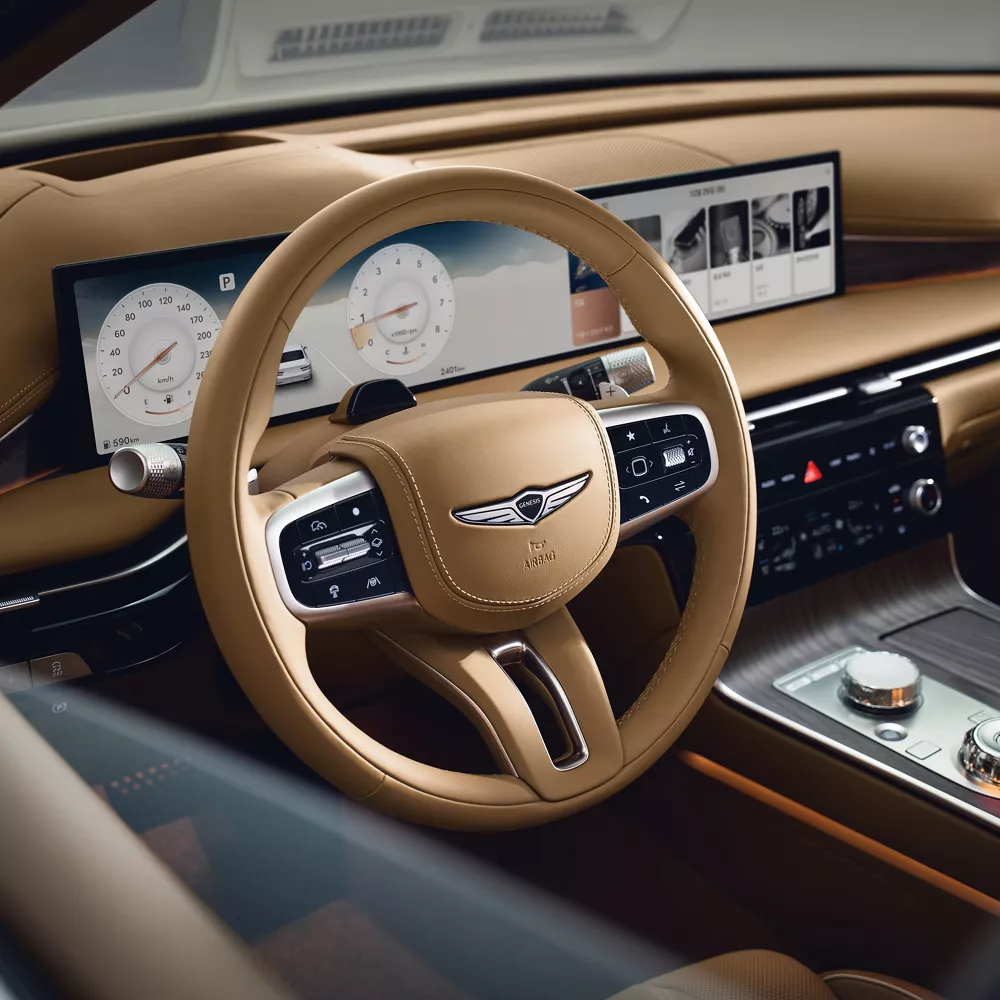 Interior View Of 2026 Genesis G80 in Simi Valley