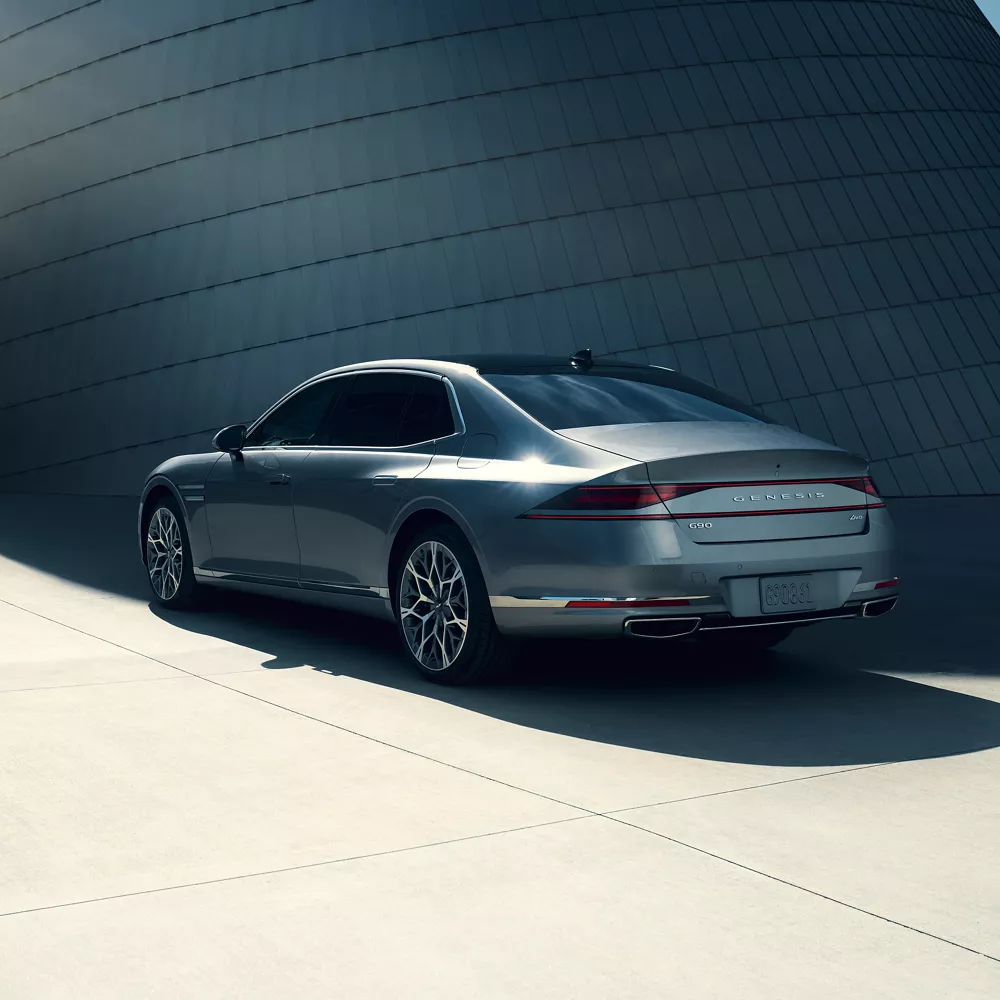 Exterior View Of 2026 Genesis G90 in Semi Valley