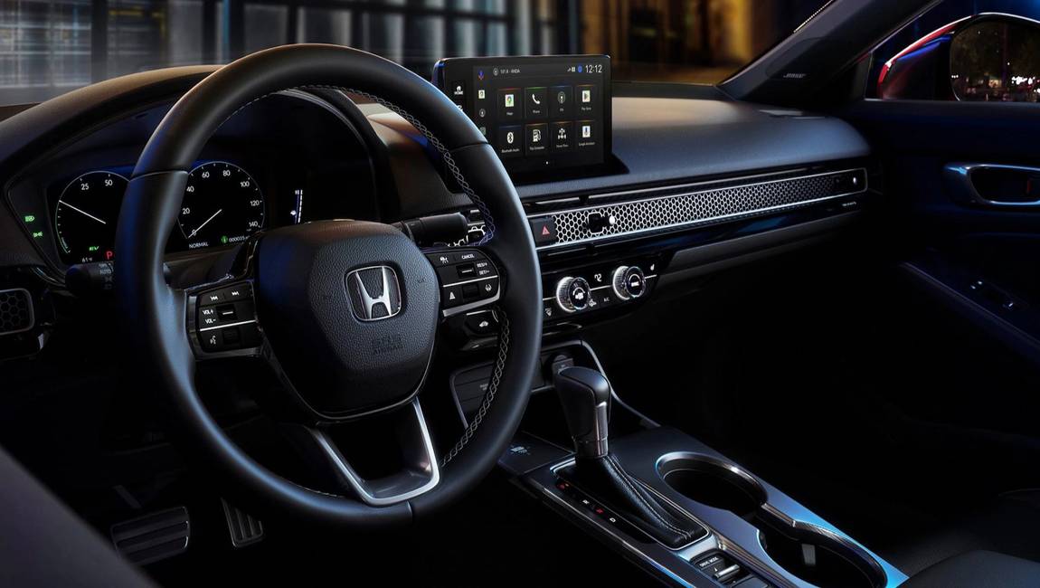 Interior View Of 2026 Honda Civic Sedan in Chino Hills