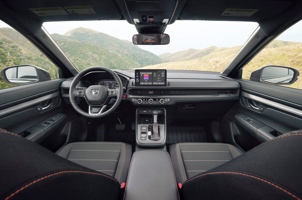 Interior View Of 2026 Honda CR-V Hybrid in Chino Hills