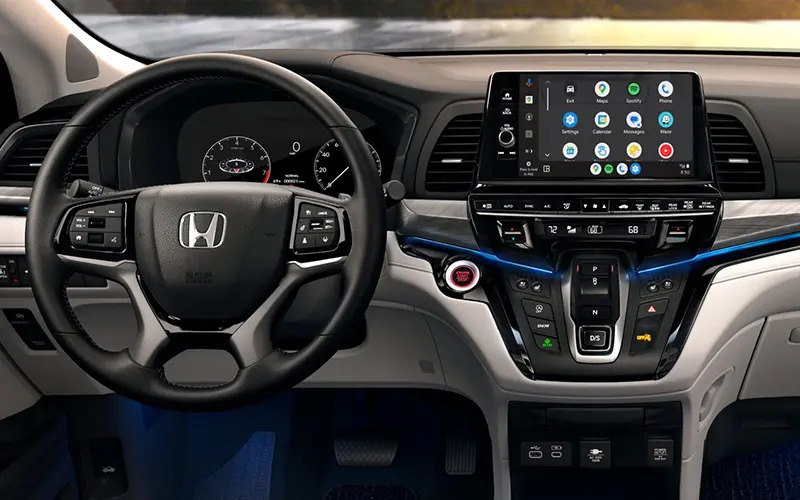 Interior View Of 2026 Honda Odyssey in Chino Hills