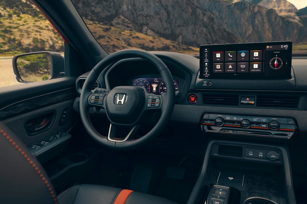 Interior View Of 2026 Honda Passport in Los Angeles