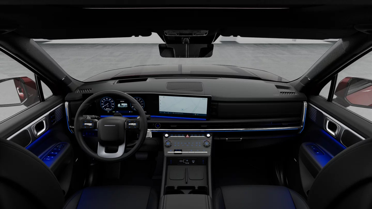 Interior View Of 2026 Hyundai Santa Fe Hybrid in Billings