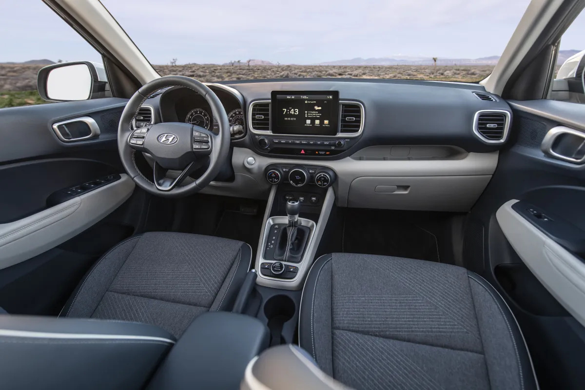 Interior View Of 2026 Hyundai Venue in Tallahassee