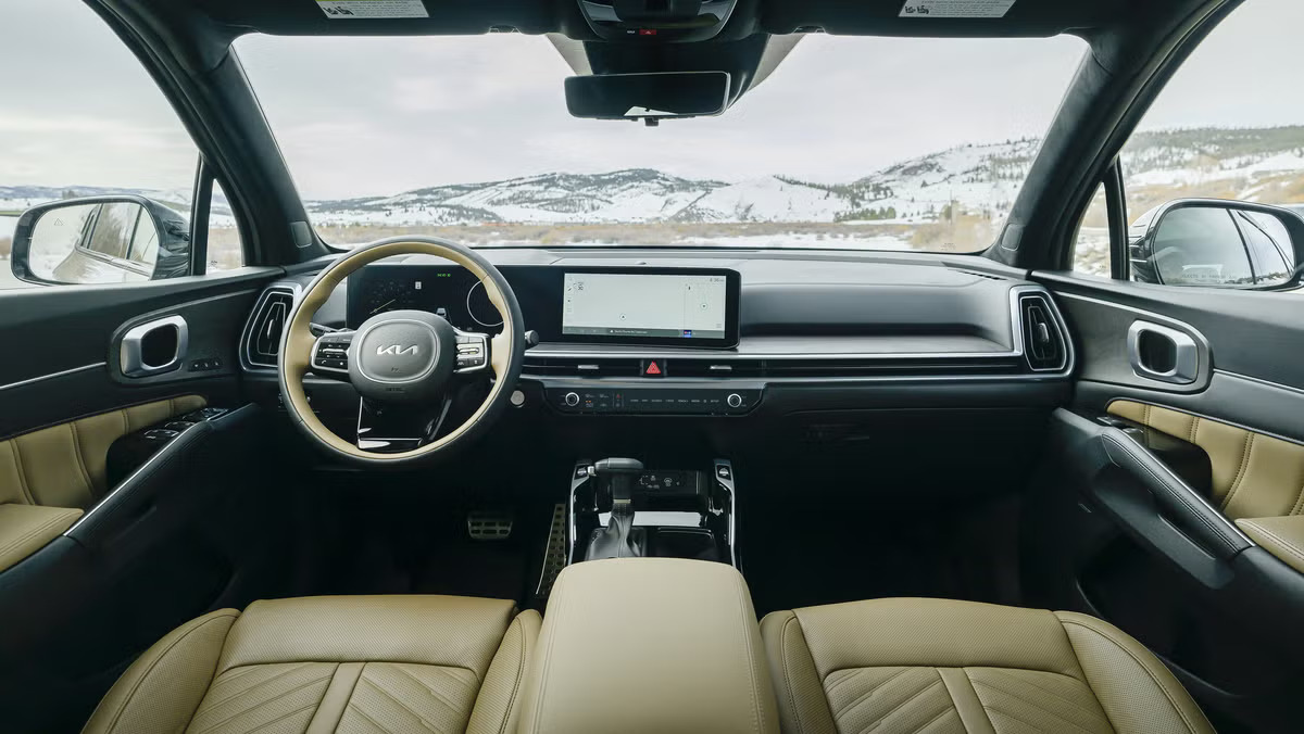 Interior View Of 2026 Kia Sorento in Orlando