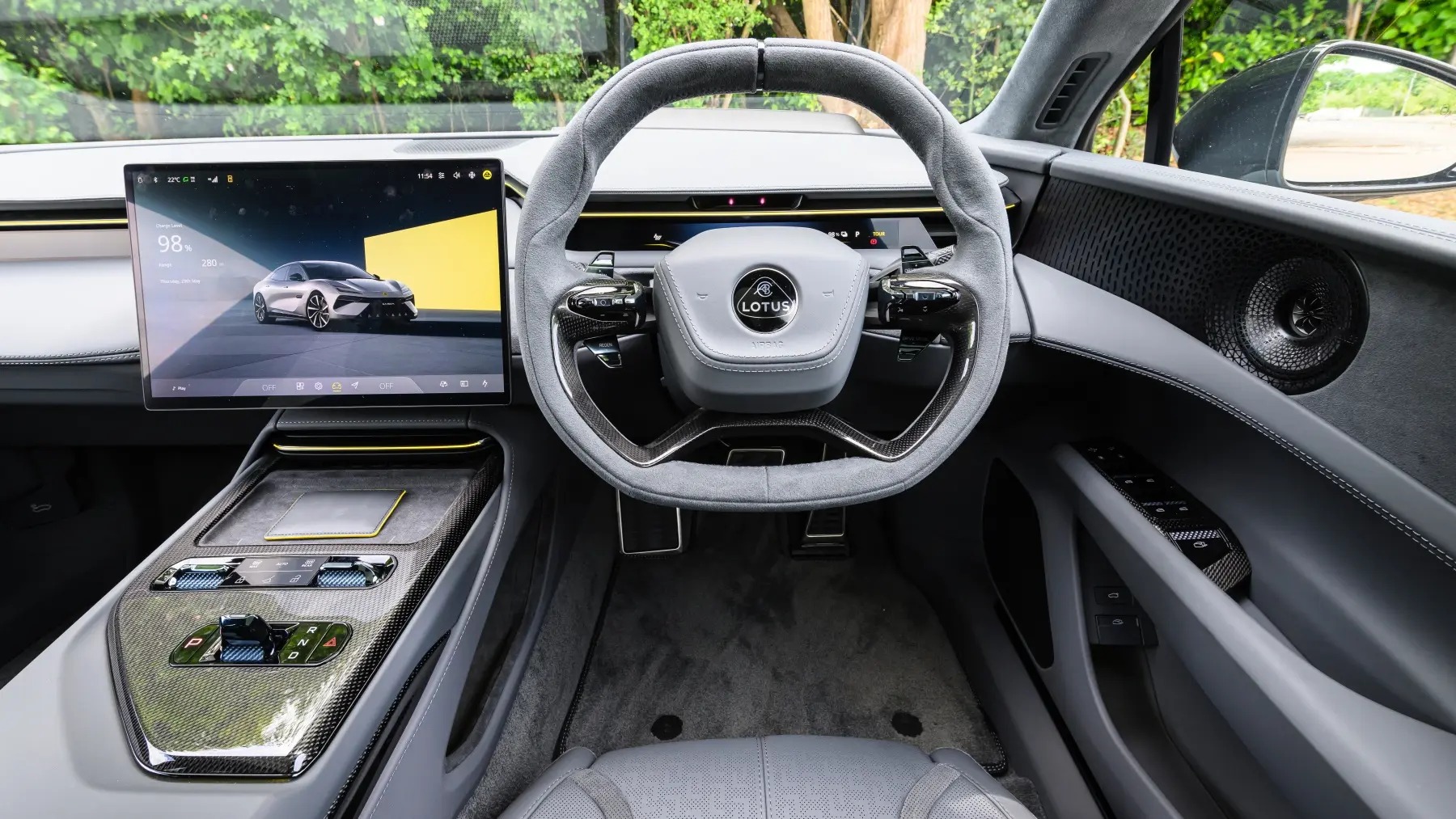 Interior View Of 2026 Lotus Emeya in Los Angeles