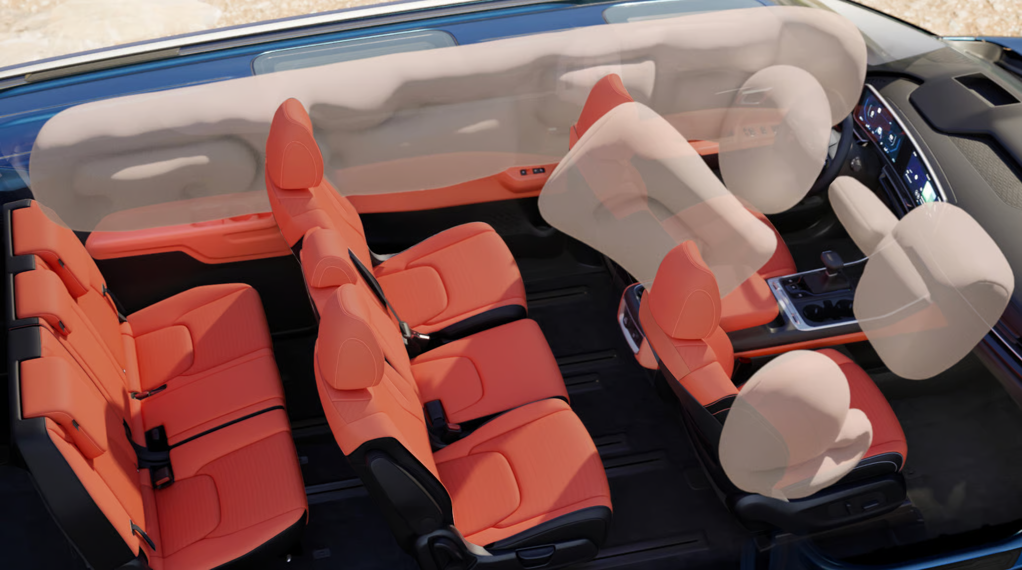 Interior View Of 2027 Kia Carnival MPV in Tallahassee