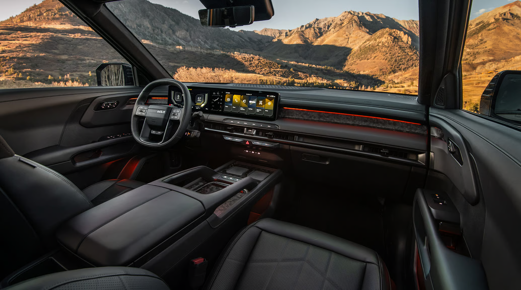 Interior View Of 2027 Kia Telluride in Wichita